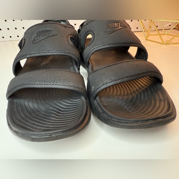 Nike OWAYSIS Women’s 8M Triple Black CK9283-001 Multi Back Strap Slides Sandals - Picture 13 of 16
